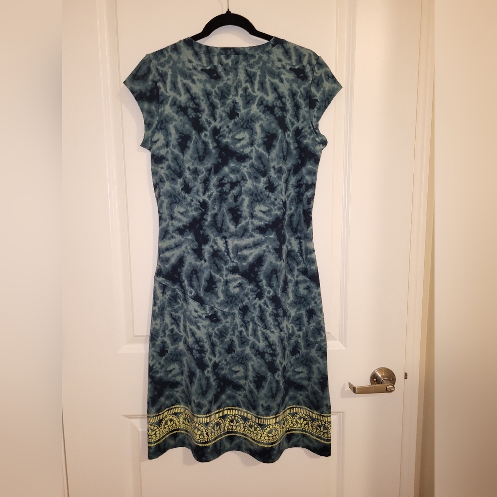 Athleta Tie Dye Summer Dress Size Large - Picture 7 of 7